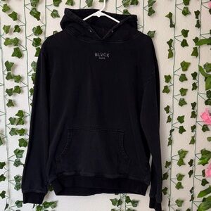 Men's Black Hoodie Sweater